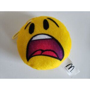 McDonald's 2016 Happy Meal Toys #15 OH NO! Emoji Plushies, Push For Kids - Year